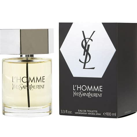 yves saint laurent lhomme eau de toilette 100ml spray|y saint laurent cologne.